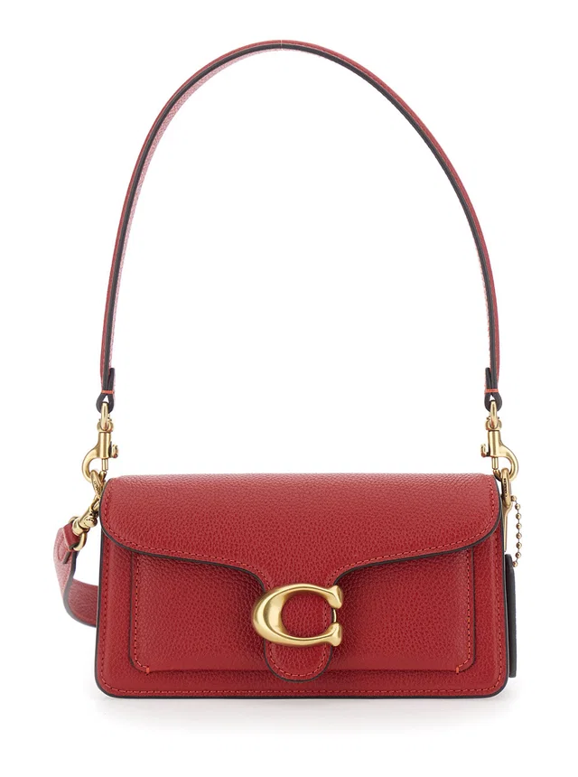 Coach Tabby 20 Crossbody Bag — Red Cow Leather in Red Leather from HEWI