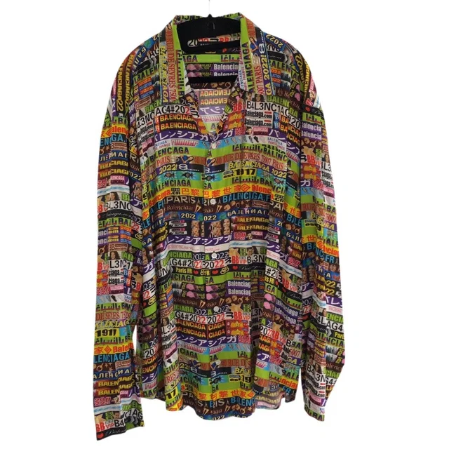Balenciaga Rayon Shirt from LuxUness