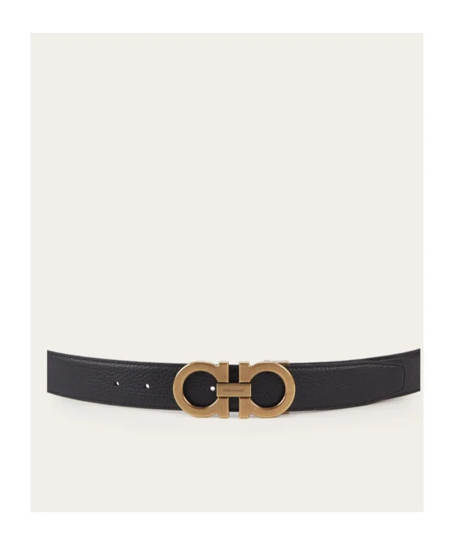 Salvatore Ferragamo Reversible and adjustable Gancini belt, photo 3 of 6 from SENSER