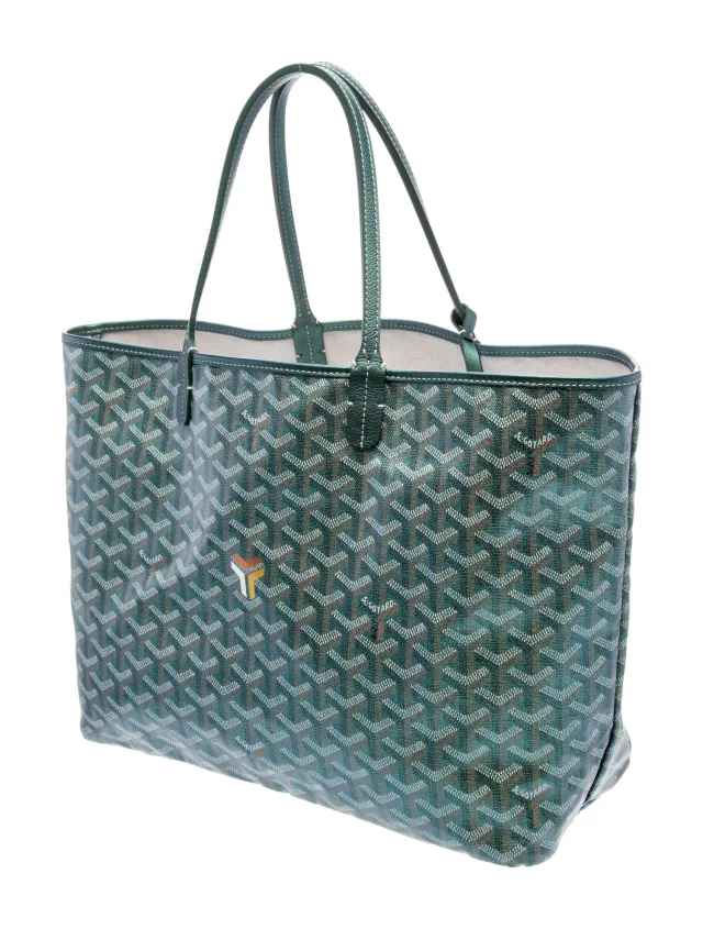 Goyard Goyardine St. Louis PM 2024 in green Canvas from The RealReal, photo 3 of 6