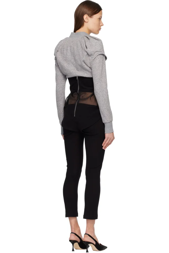 Kiko Kostadinov Black Lauterbach Shorts, photo 3 of 4 from SSENSE
