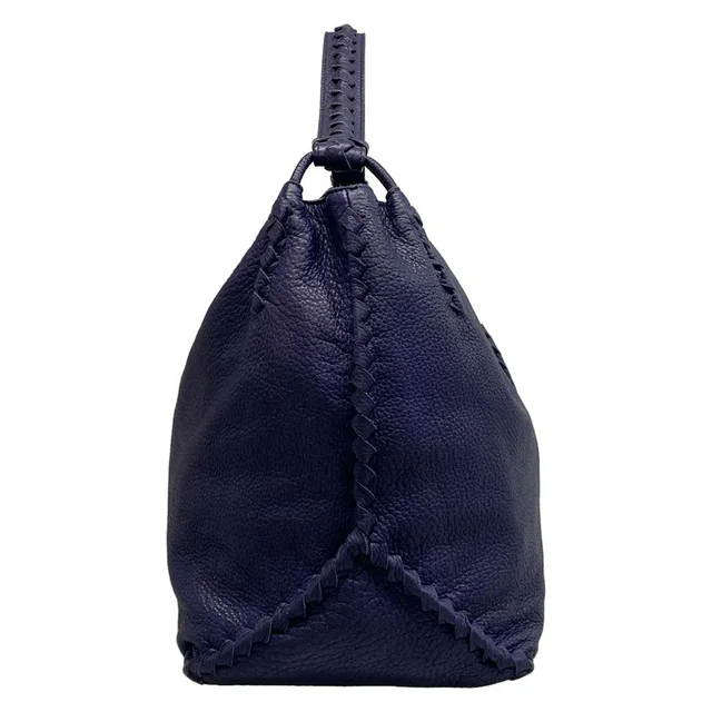 Bottega Veneta Intrecciato Tote Bag Purple Leather in purple Woven leather from Poshmark, photo 3 of 8