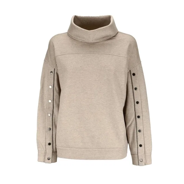 Brunello Cucinelli Beige Cashmere Turtleneck in Beige Cashmere from HEWI
