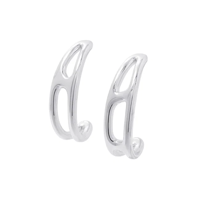 Hermès Chaine d'Ancre Punk Anchor Earrings SV925 from GALLERY RARE