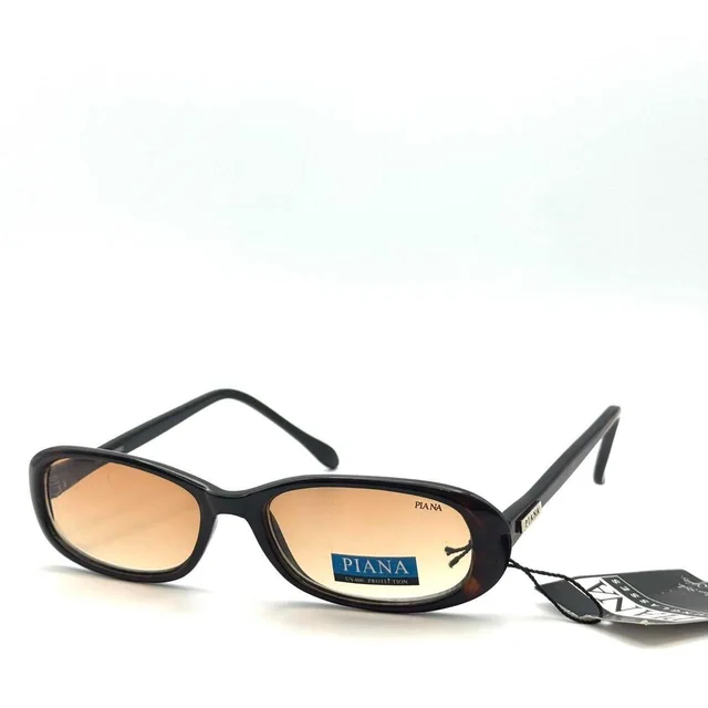 Prada Women's Cat eye Sunglasses - Brown in brown|red from Depop