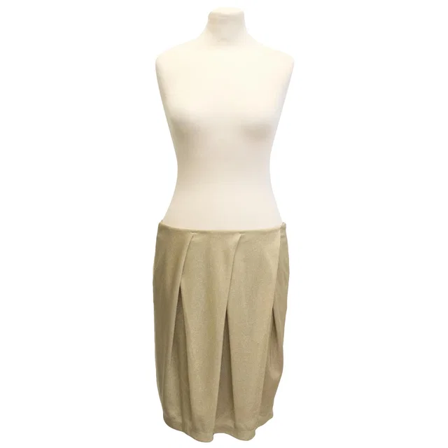 Chloé Gold Skirt in Gold from HEWI