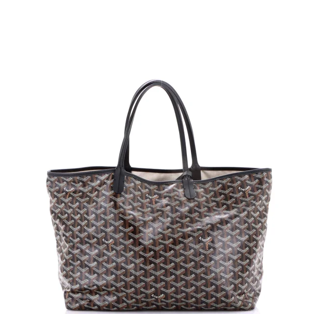 Goyard Saint Louis Tote Coated Canvas PM in black Coated canvas from Rebag, photo 4 of 7