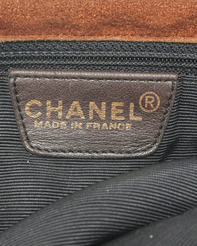 Chanel Patchwork Tote Bag in Suede from A Retro Tale, photo 7 of 10