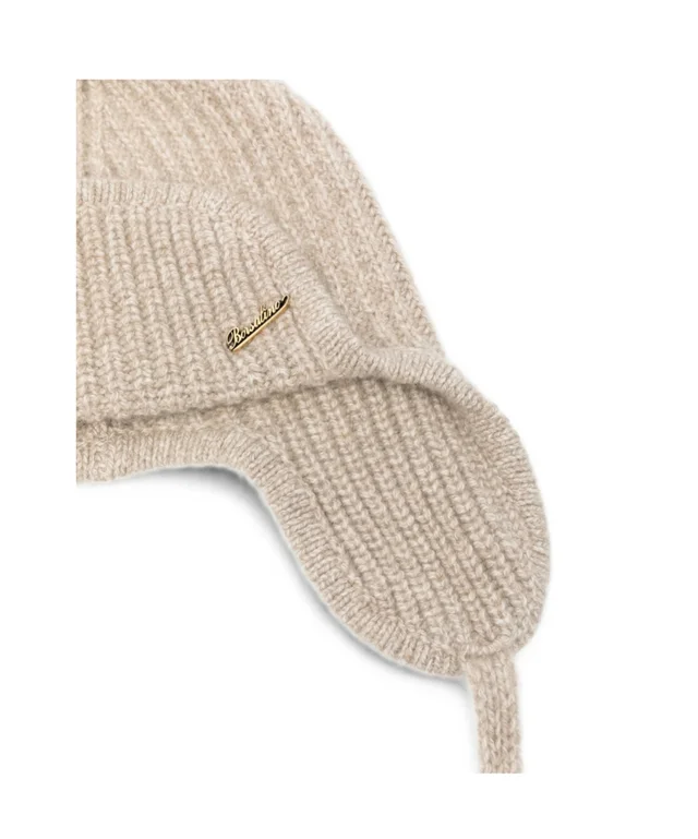 Borsalino Ribbed-knit aviator hat with ear flaps from SENSER, photo 1 of 1