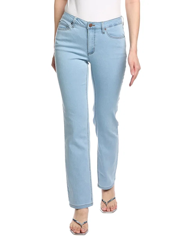 Jones New York Lexington Straight Jean in https://asset1.ruecdn.com/images/sw/141548/1415488443_RLSW_blue multi.jpg, image 1 of 1 from Gilt
