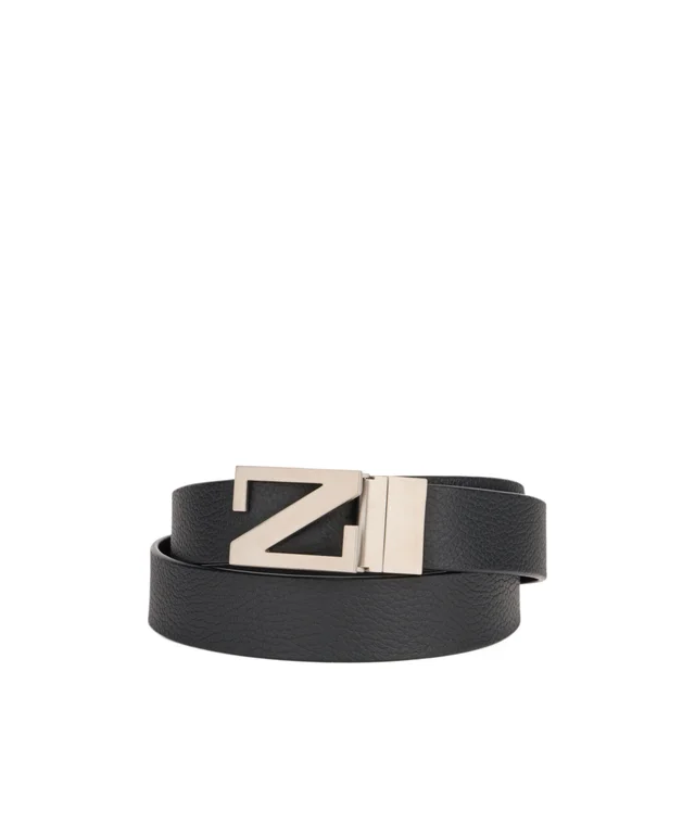 Zegna Logo Buckle Leather Belt from SENSER, photo 1 of 1