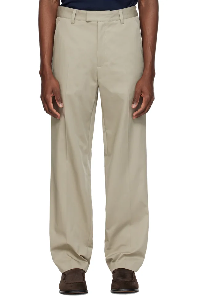 A.P.C. Beige Dylan Trousers, image 1 of 1 from SSENSE