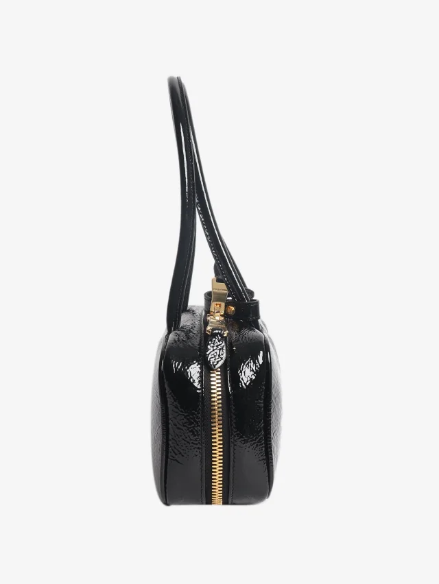 Miu Miu Black Beau patent top handle bag in Black Patent leather from Sign of the Times, photo 2 of 9