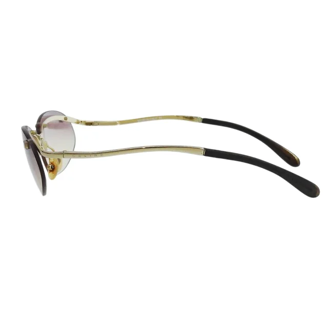 Celine Macadam Plate Rimless Sunglasses Gold/Pink in Pink from VINTAGE QOO TOKYO, photo 4 of 10