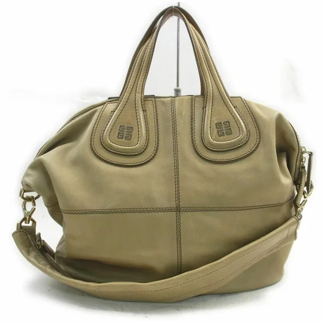 Givenchy Light Brown Beige Tan Nightingale 2way in Brown from Bagriculture