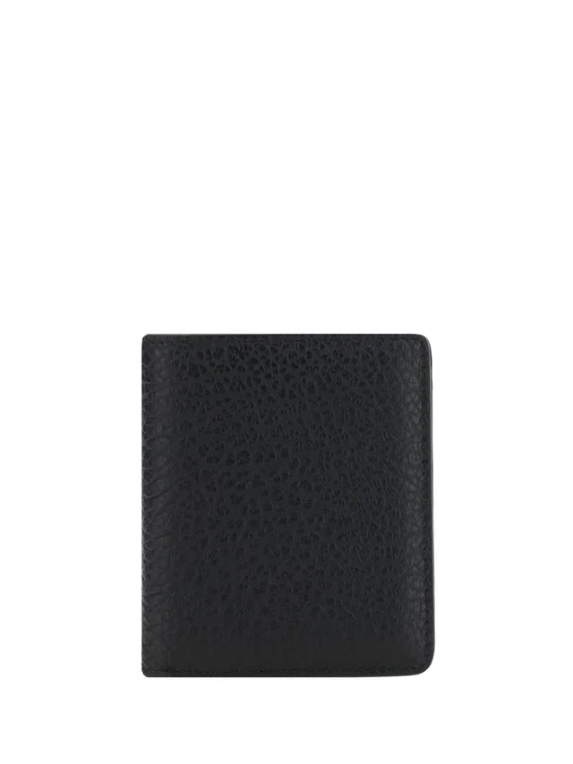 Maison Margiela Calf Leather Wallet — Black Bos Taurus in Black Calfskin from HEWI