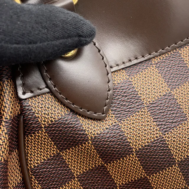 Louis Vuitton Verona RedN41117 Damier Ebene Canvas Size PM in Brown Canvas from GALLERY RARE, photo 7 of 18