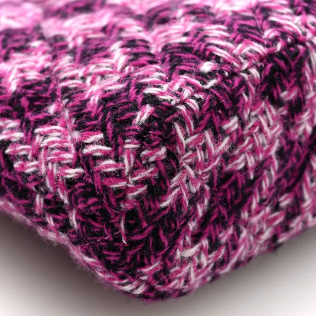 Chanel Quilted Mini Clutch in Purple Tweed from FASHIONPHILE, photo 10 of 11