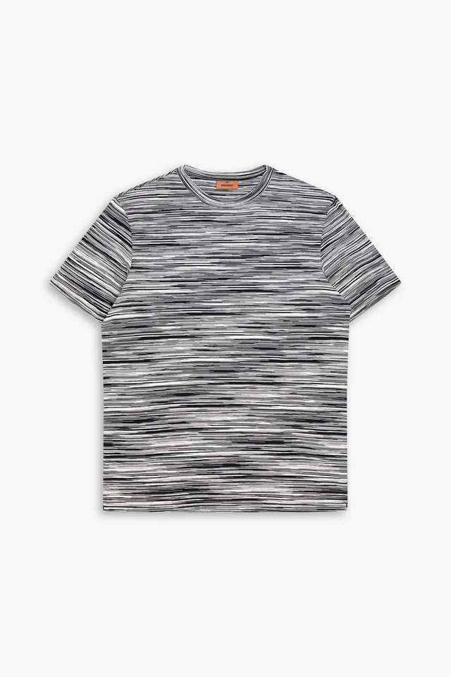 Missoni Space-Dyed Cotton-Jersey T-Shirt from THE OUTNET, photo 1 of 1
