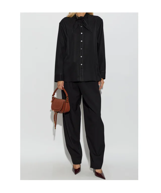 Paul Smith Tie-Neck Oversized Shirt, photo 4 of 5 from SENSER