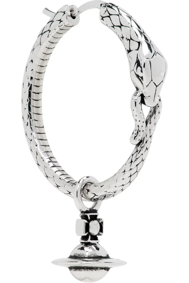 Vivienne Westwood Man Albane Single Earring, photo 2 of 3 from SSENSE