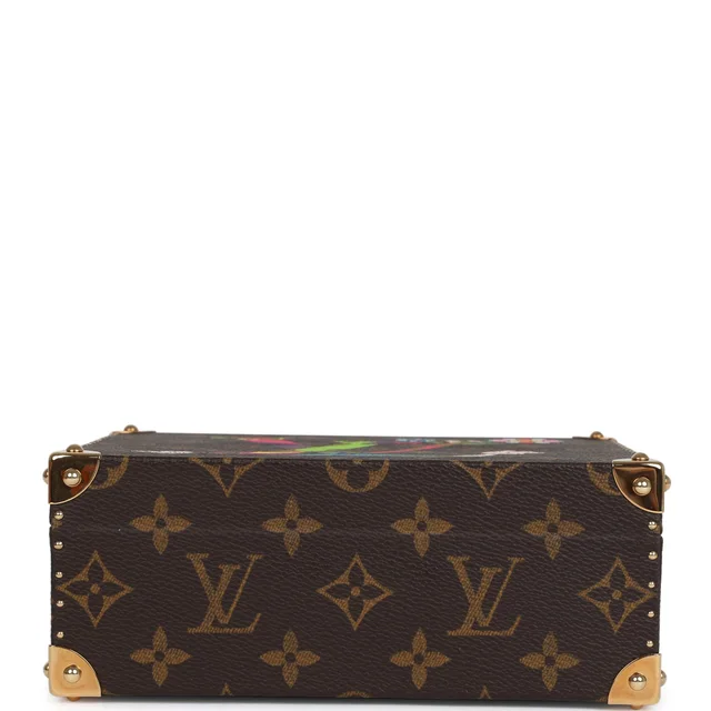 Louis Vuitton Vintage x Takashi Murakami Hands Jewelry Trunk Brown Multi Monogram Hands Brass Hardware in Brown Coated canvas from Madison Avenue Couture, photo 2 of 2