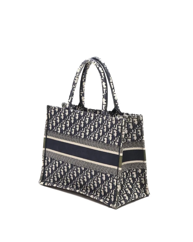 Dior Medium Oblique Book Tote Bag in Canvas from A Retro Tale, photo 3 of 9