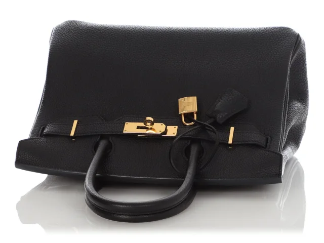 Hermès Togo Birkin 30 in Black Togo leather from Ann's Fabulous Finds, photo 3 of 3