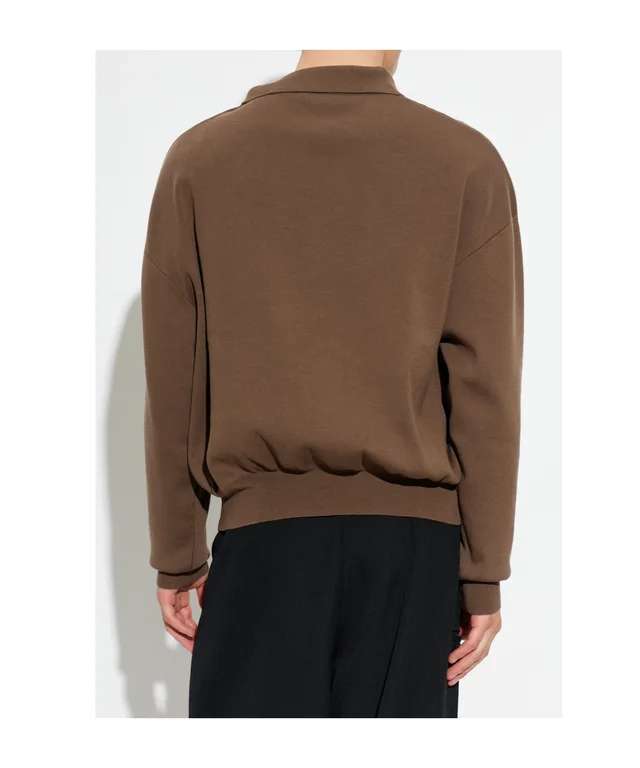 entire studios Zip Neck Long Sleeve Polo Shirt, photo 3 of 3 from SENSER
