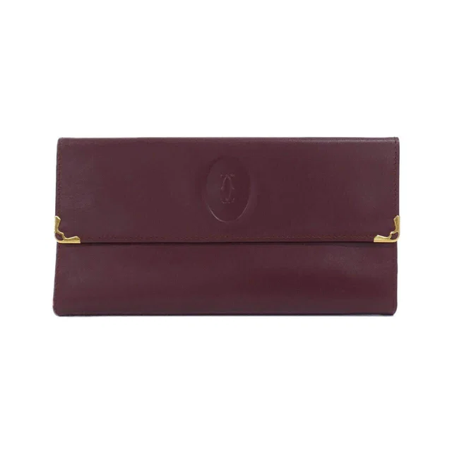 Cartier Double Sided Long Wallet in Leather from LuxUness