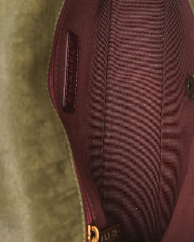 Chanel CC Happy Stitch Flap Bag in Coated canvas from A Retro Tale, photo 9 of 10