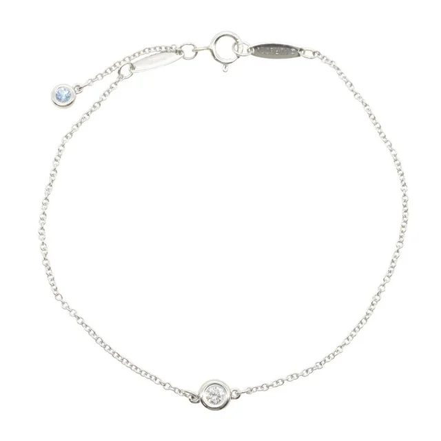 Tiffany & Co. Authentic Silver Diamond Charm Bracelet in silver|gray from Poshmark