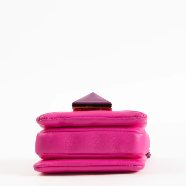 Valentino Garavani One Stud Micro Bag in Pink from Labellov, photo 4 of 5