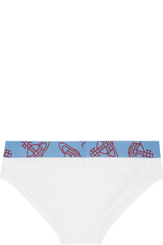 Vivienne Westwood Three-Pack Multicolor Slip Band Briefs, photo 5 of 7 from SSENSE