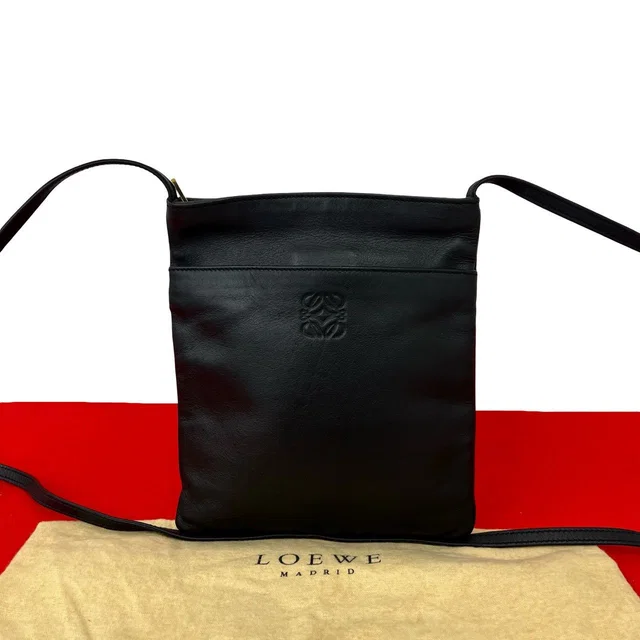 Loewe Anagram Shoulder Bag in Leather from The Reluxe