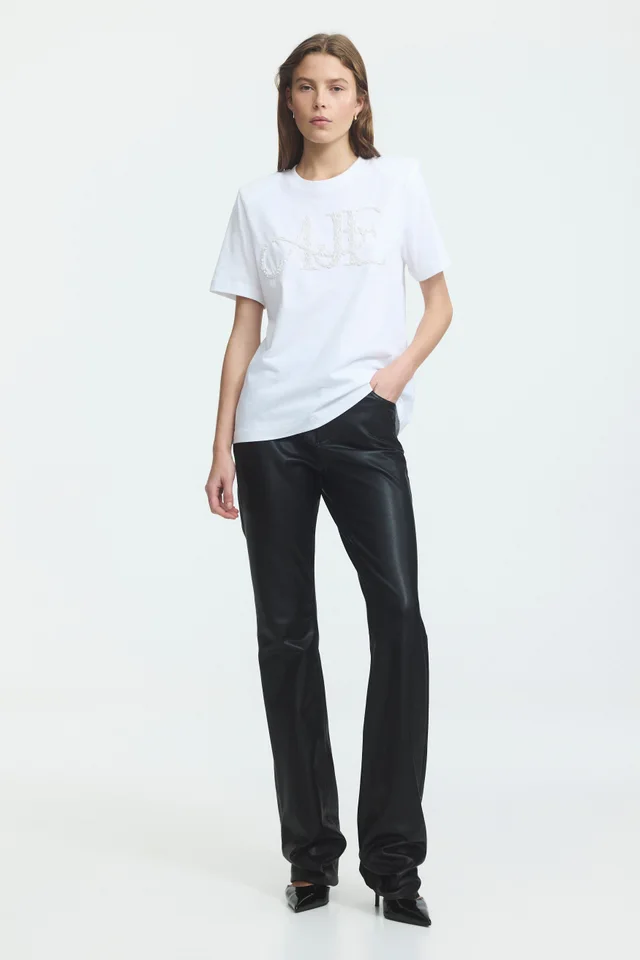 AJE Mika Embellished Tee in White from Aje, photo 1 of 1