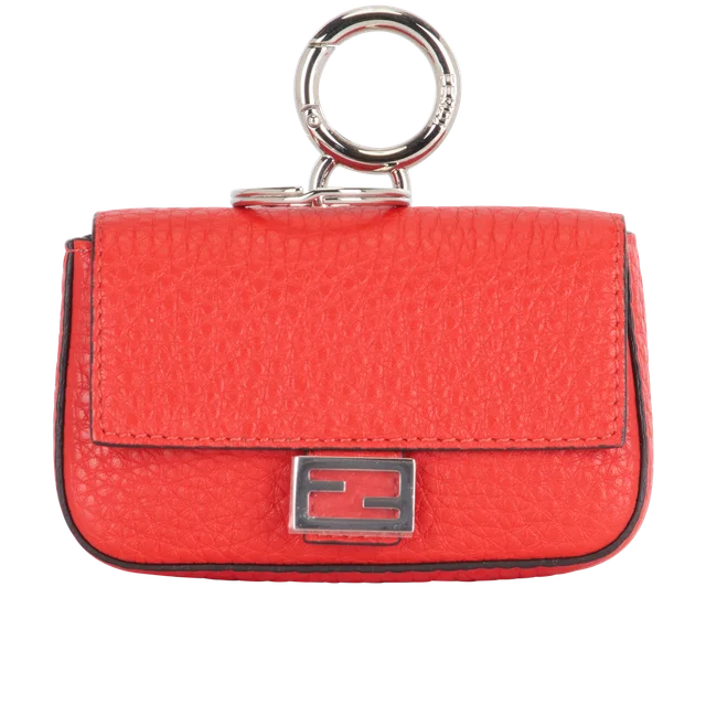 Fendi Baguette Key Charm in Red Leather from Designer Exchange
