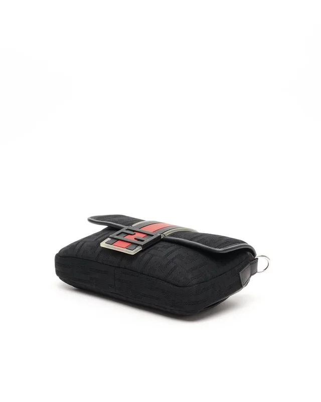 Fendi Zucca Baguette Bum/Crossbody Bag in Canvas from A Retro Tale, photo 4 of 13
