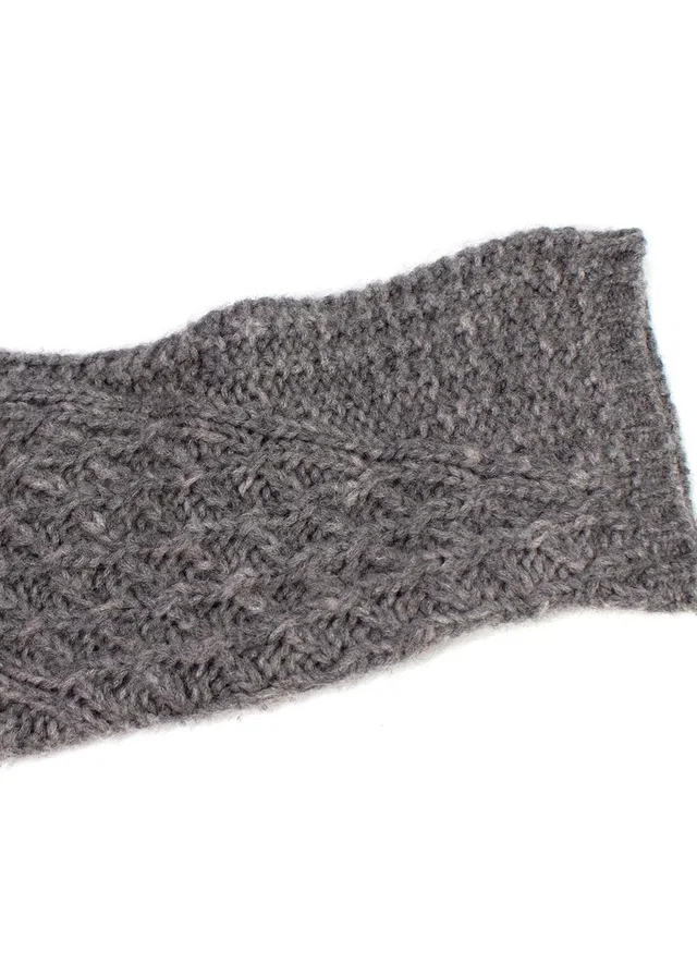 Max Mara Grey Wool Blend Jumper in Grey Wool from HEWI