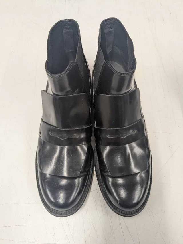 Tod's Loafer Boots in Black from Oxfam Online Shop