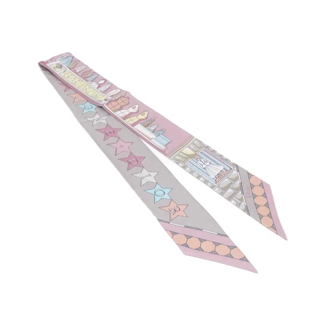 Dior Inside Montaigne Mitzah Scarf in Silk from The Reluxe