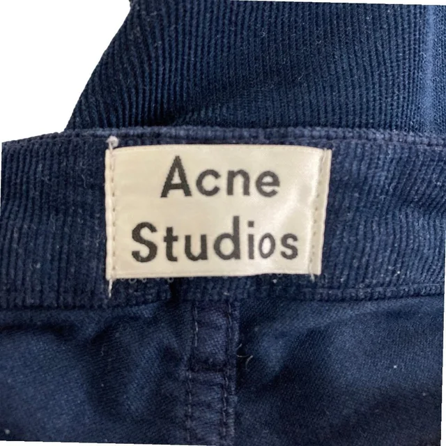 Acne Studios Corduroy Cotton Skinny Pants from LuxUness, photo 2 of 2