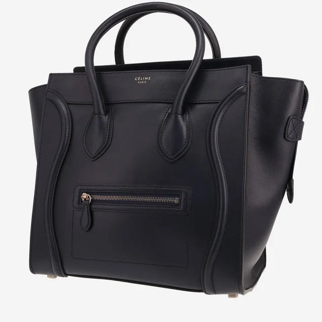 Celine Luggage handbag in Bleu Marine leather in Navy Leather from Collector Square