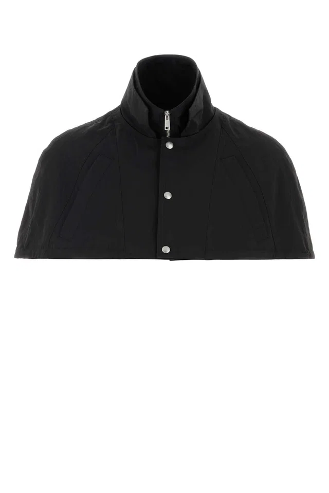 Prada Nylon Cape — Black Scarfs in Black Nylon from HEWI