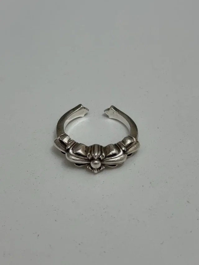 Chrome Hearts Baby Classic Double Floral Ring in silver|gray from Poshmark