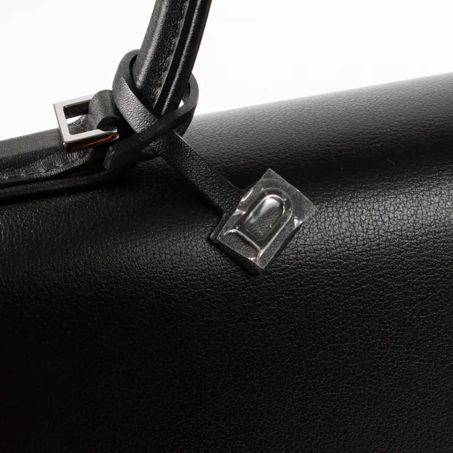 Delvaux All Black Calf Souple Tempête GM Bag in Black Leather from Labellov, photo 5 of 8