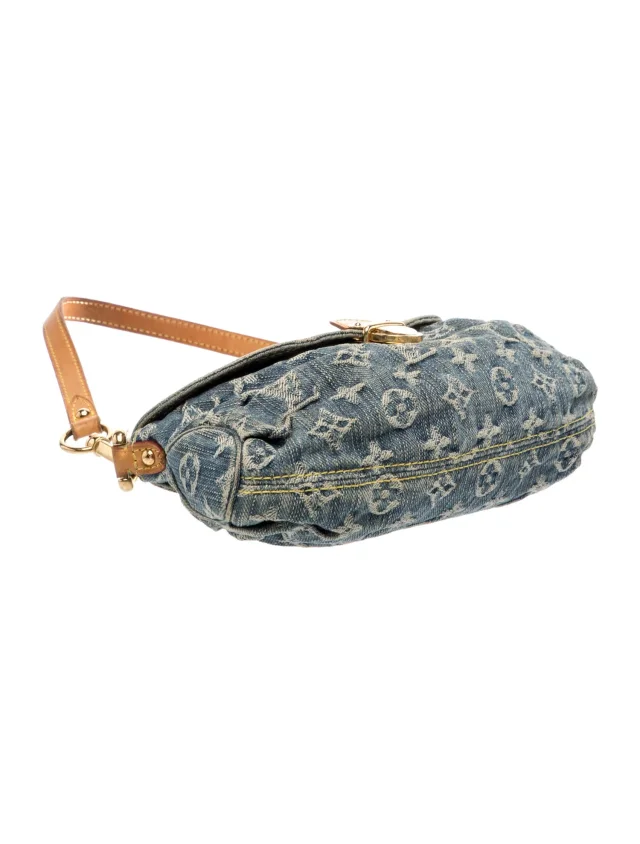 Louis Vuitton Monogram Pleaty Mini Vintage in blue Denim from The RealReal, photo 5 of 6