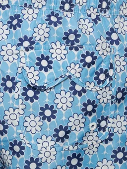 SAM DIEGO Beach shorts with drawstring waist in 65% Polyester, photo 3 of 4 from LUISAVIAROMA