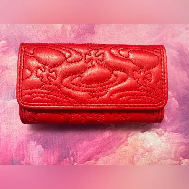 Vivienne Westwood Leather Key Holder (Evc; Red) in red Leather from Poshmark
