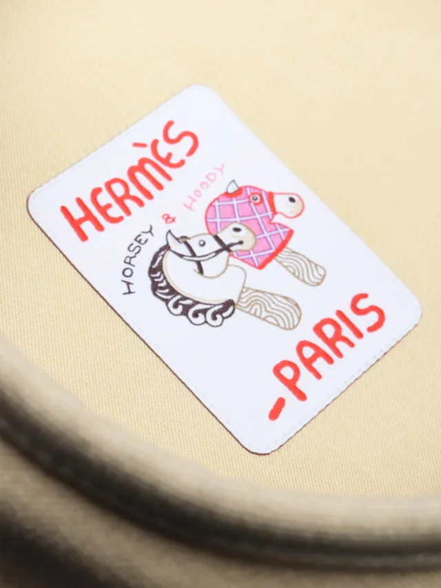 Hermès Beige canvas beret in Beige Canvas from Sign of the Times, photo 4 of 4